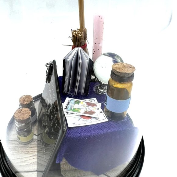 Enchanting Miniature Apothecary Tarot Potion Ouija Board Display - Magical Decor - Picture 4 of 14
